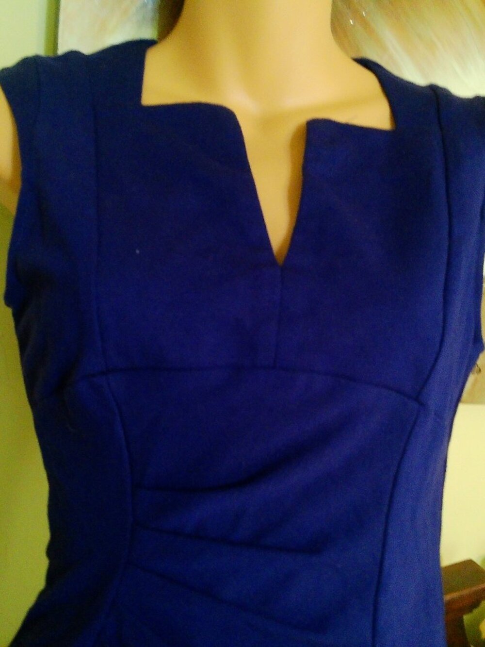 HOMEYEE NAVY DRESS SIZE SMALL GOOD CONDITION